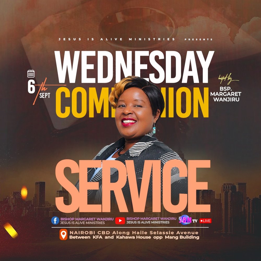 BishopWanjiru's tweet photo. Today's Evening Service is one of those moments you will live to treasure for a very long-time because grace has already been poured. If you are troubled by any situation, purpose to be in Church for there is a way out.
#BringForth https://t.co/38JIcB3wgF