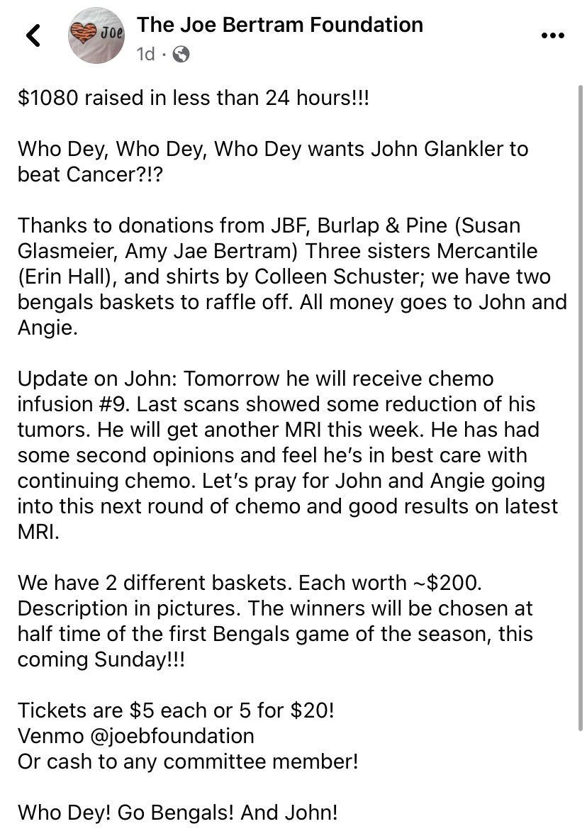 joebfoundation's tweet photo. https://t.co/1eDpUS6o4z