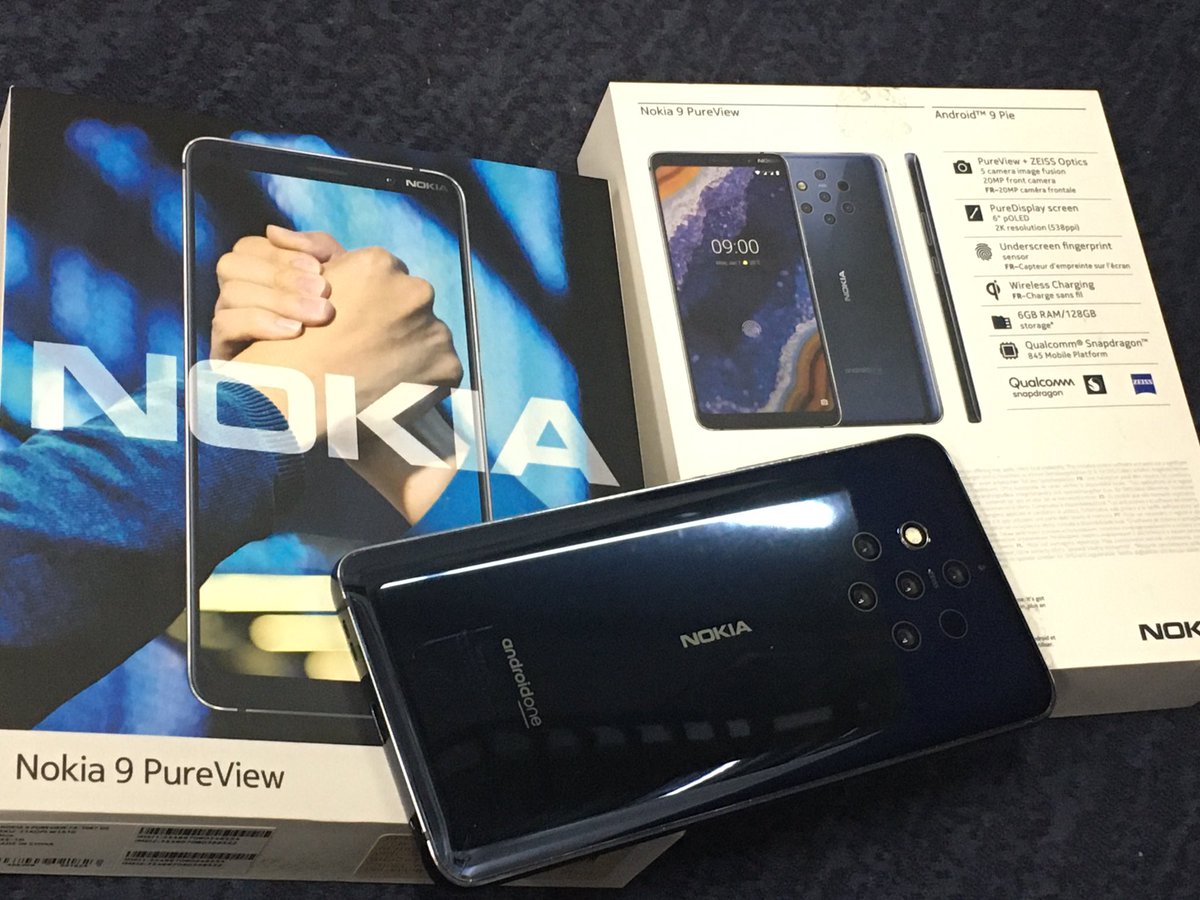 1000pubereats's tweet image. 立川じゃんぱらでNokia9ゲット😊15000円。5眼レンズ😆そんないるか？
#Nokia #Androidone