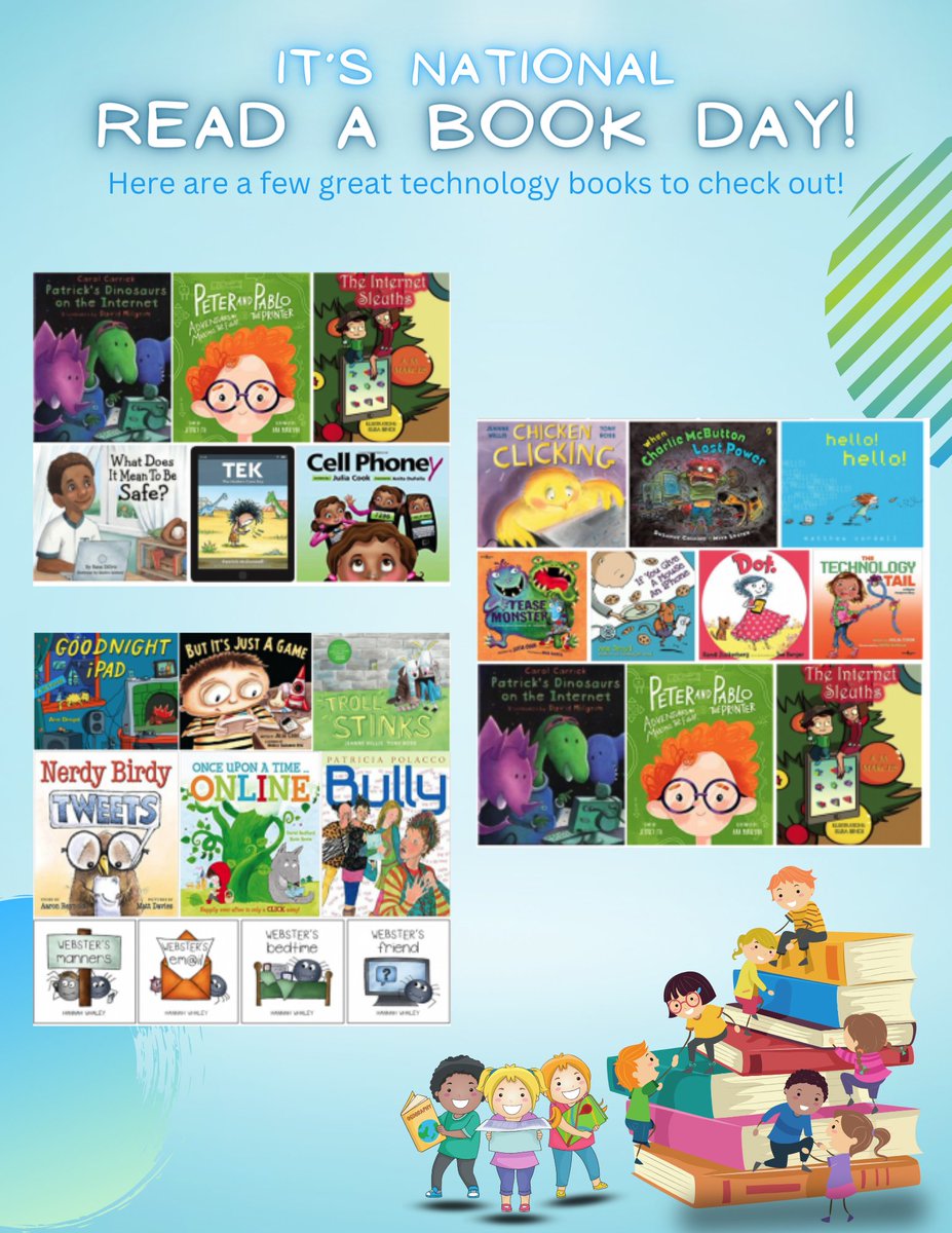 ALSDEEdTech's tweet image. What technology themed books would you add?
#alsdeedtech
@ATIMPD02 @Alabama_Reading @TeachwithALEX @AMSTI4all @ALSDEOSI