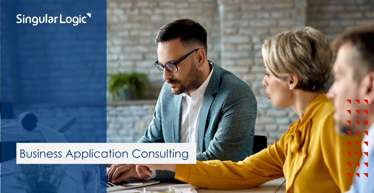 Η έμπειρη ομάδα #BusinessApplication #Consultants της #SingularLogic, αξιοποιεί την τεχνολογία προς όφελος του Business. Ανακαλύψτε το κατάλληλο μίγμα τεχνολογιών για τις ανάγκες της επιχείρησής σας. bit.ly/businessapplic… #tech4business  #ITprojects