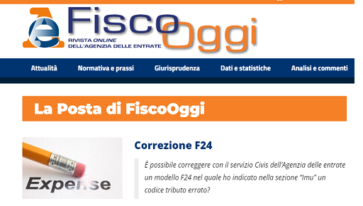 Agenzia_Entrate's tweet image. Ti sei mai accorto di aver commesso un #errore nella compilazione del #ModelloF24? Con “Civis - Richiesta modifica F24” puoi correggerlo, se il tributo è gestito direttamente dall’Agenzia. Il servizio è nell’area riservata del sito. #LaPostadiFiscoOggi👉🏻bddy.me/482bOJm