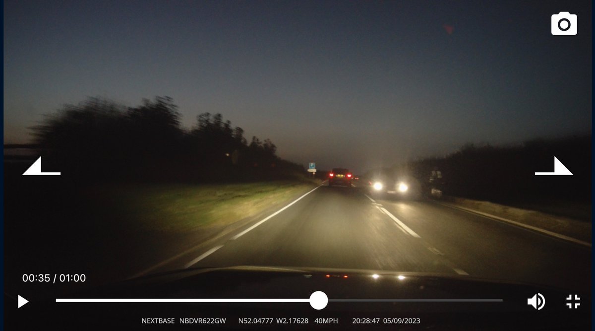 Absolute moron #cyclist on the A38 last night. No lights front or back. Only saw them as oncoming car had to swerve to overtake them.