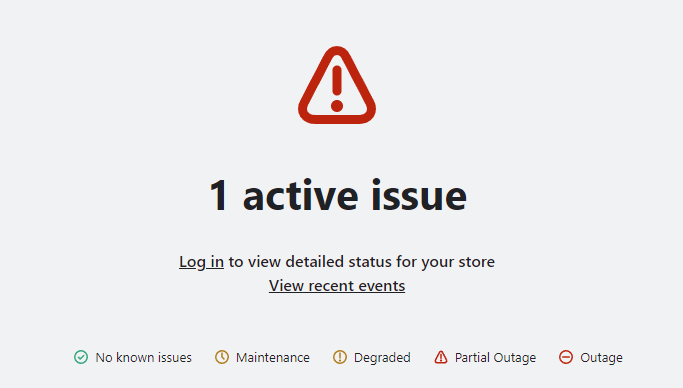 toolpilotai's tweet image. FYI, if you cant access your shopify admin? the issue is under investigation.... #shopifynotworking #shopifyisdown #shopifyadmin 🧐