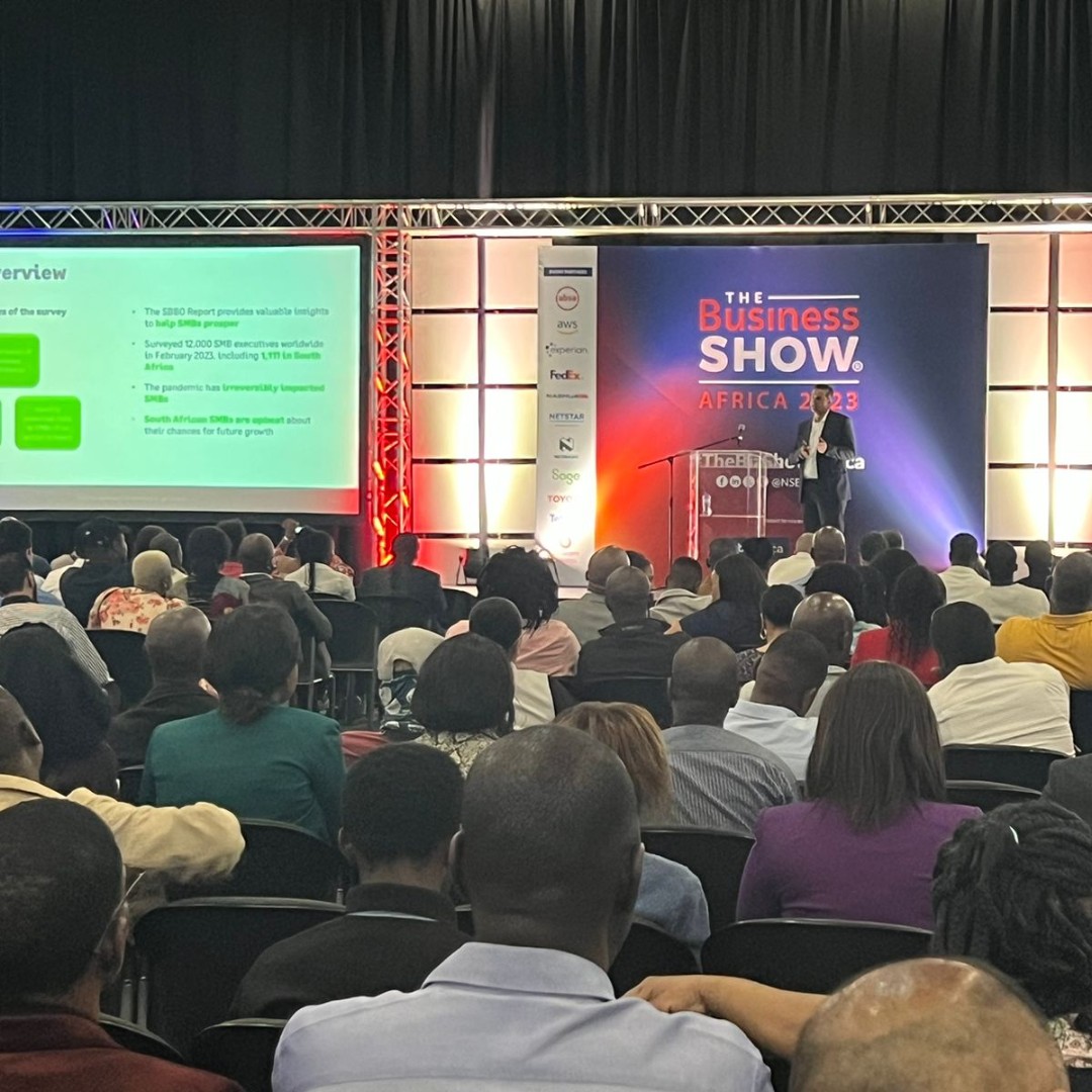 SageGroupZA's tweet photo. Viresh Harduth, Sage Vice-President for Small Business, Africa and the Middle East, talks about the importance of technology for the growth and success of SME's.
#SageForSmallBiz #TheBizShowAfrica #HelpingBusinessFlow https://t.co/3B82P6qekk