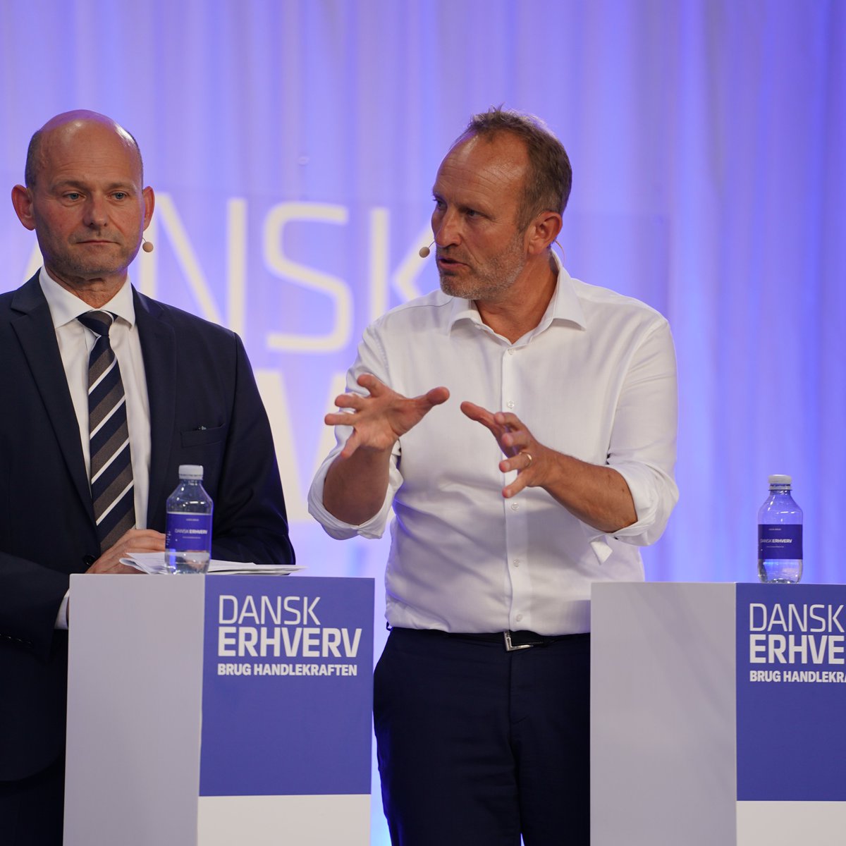 "Udenlandsk arbejdskraft og tilbagetrækningsreformer - det er det, der batter noget! Der, hvor der virkelig er arbejdskraft at hente," – @martinlidegaard til Dansk Erhvervs Årsdag #rammevilkår