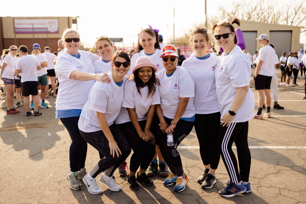NWU_UESM's tweet photo. UESM at the #RunwithColourFun Event: 6 September 2023 
(Hosted by the Faculty of Health Sciences). 
Some of our #UESM staff members enthusiastically participated.
Even Prof Bismarck Tyobeka joined in on the action!
@theNWU
#HealthyLiving #Wellbeing #TeamUESM #FunRun https://t.co/vmSE0D4OQ0