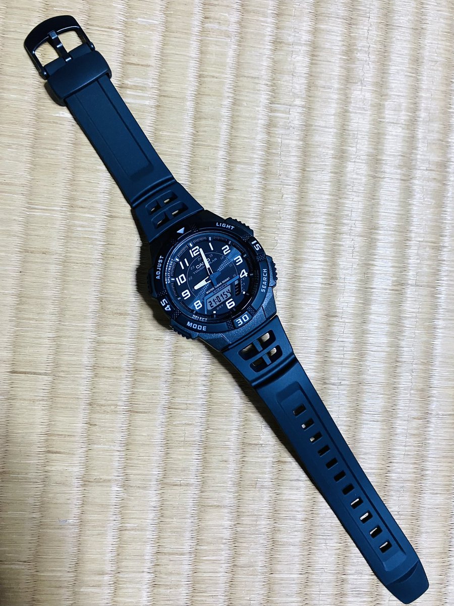 itokoi_sisyou's tweet image. CASIO Collection(ﾁｰﾌﾟｶｼｵ•ﾁﾌﾟｶｼ)
で
tough solar☀️のんが欲しぃのぅ
⌚️
とゆー訳で
AQ-S800W-1BJH
を¥4120💸
で
購入。秒針が無く二針なんが玉に瑕
以外 言ぅ事無し👍

#CASIO
#CASIOCollection