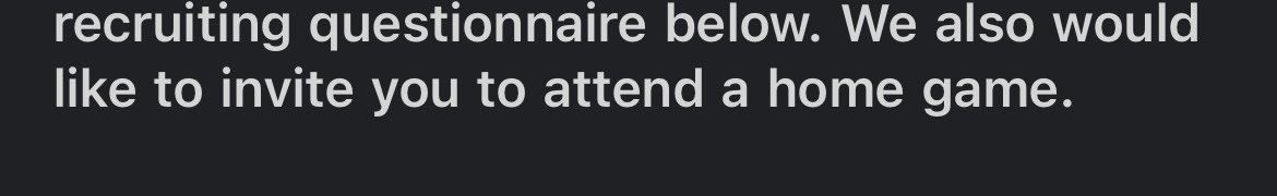 Thanks for the game day invite @WU_SWARM