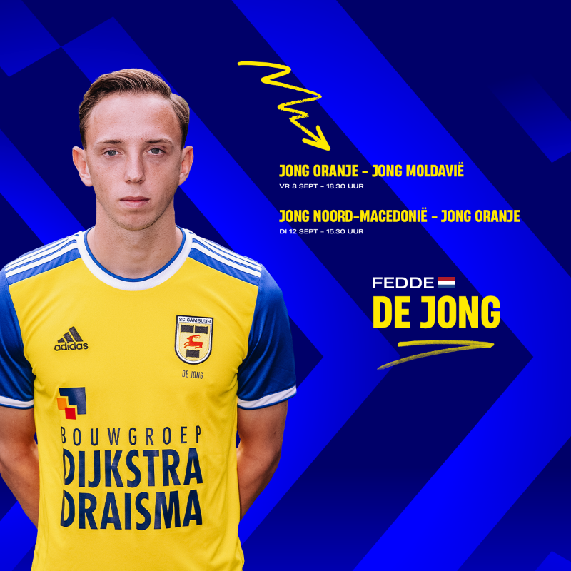 SCCambuurLwd's tweet photo. 𝐑𝐨𝐛𝐞𝐫𝐭𝐬 𝐔𝐥𝐝𝐫𝐢𝐤𝐢𝐬 ↠ 🇱🇻
𝐅𝐞𝐝𝐝𝐞 𝐝𝐞 𝐉𝐨𝐧𝐠 ↠ 🇳🇱 
𝐓𝐲𝐫𝐢𝐜𝐤 𝐁𝐨𝐝𝐚𝐤 ↠ 🇨🇼
 
Succes en maak ons trots mannen! 💛💙

#CambuurKomtEraan