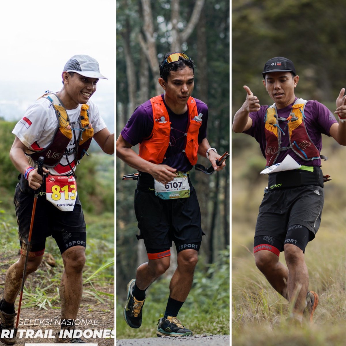 My 2023 so far,

Kiri - kanan:
Mar 2023 : Seleknas Alti DNF
Sept 2023 : BDG100 64K 5th Place
Jul 2023 : Mantra 64K 21th Place

Seneng bisa lari lagi membelah diri menjadi kepala keluarga, bapak, suami &amp; karyawan.

Lari Jam 5
Kerja jam 8 - 18
Bapak Jam 18 - 20
Suami jam 20 - 22