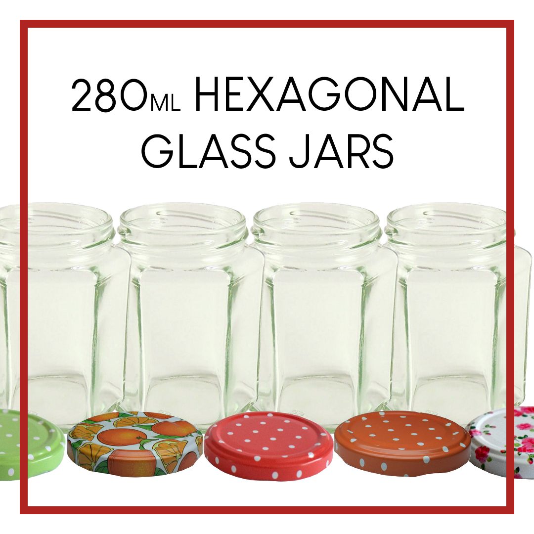 The 280ml Hex Jar is a favourite with jam makers &amp; beekeepers.
We've a large choice of lids; gold, black, white, silver, and a range of exclusive LoveJars designs
 
➡️ IN STOCK
➡️ GREAT PRICES
➡️ PROMPT DESPATCH
➡️ lovejars.co.uk/280hex

#jamjars #preserving #beekeeping
