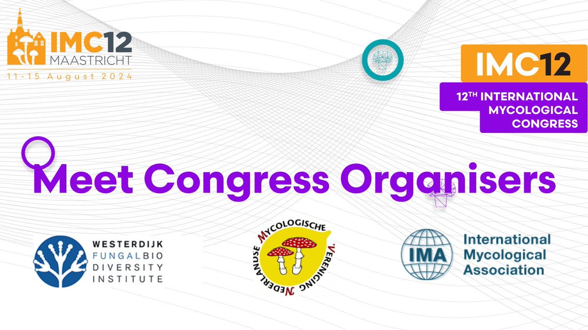 IMC12NL's tweet photo. 👏Meet the organisers behind the IMC12 congress!  

🍄@IMA_Mycology
🍄@NedMycVer
🍄@_Westerdijk_

Thank you for supporting the #IMC12 Congress and advancing the future of #Mycology.

👉https://t.co/bt899pOteW  

#Maastricht https://t.co/zeS5b18qtQ