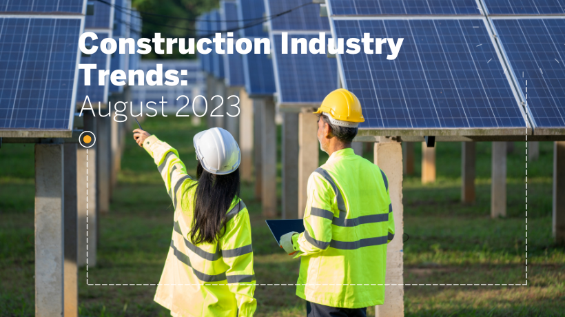 kimberkrautter's tweet photo. August was a green month for construction, with lots of news focused on sustainable building, material reuse, and environmentally-friendly building. We also saw increasing use of robots on jobsites, the booming recyclables market, and the growth in adoptio https://t.co/VVo6W8jIg5 https://t.co/1Qq0y0RkNR