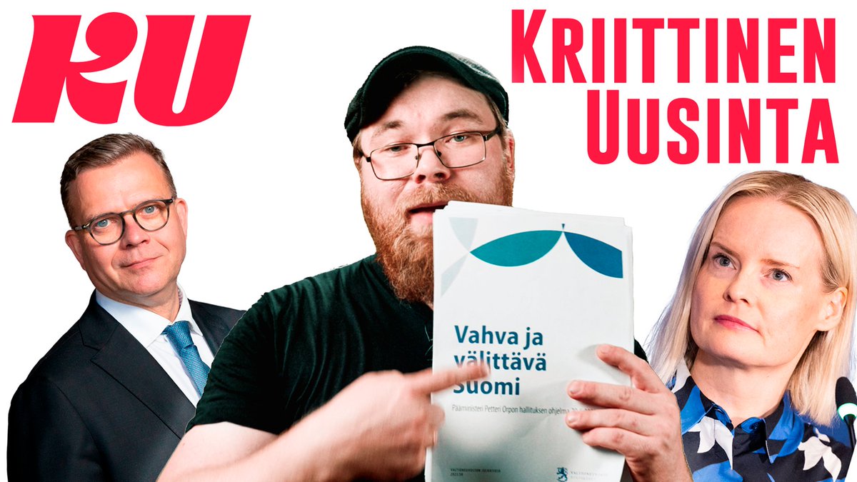 161Dimi's tweet photo. Breaking!🚨📢
Meikä aloittaa tänään videokolumnistina Kansan Uutisilla ja mulla on oma ohjelma nimeltä Kriittinen Uusinta, joka ilmestyy kerran kahdessa viikossa.
Eka jakso tänään klo 20:00!
Käy ottamassa kanava haltuun 👇👇👇
https://t.co/aIaokdwbzN https://t.co/adE9J8RofD
