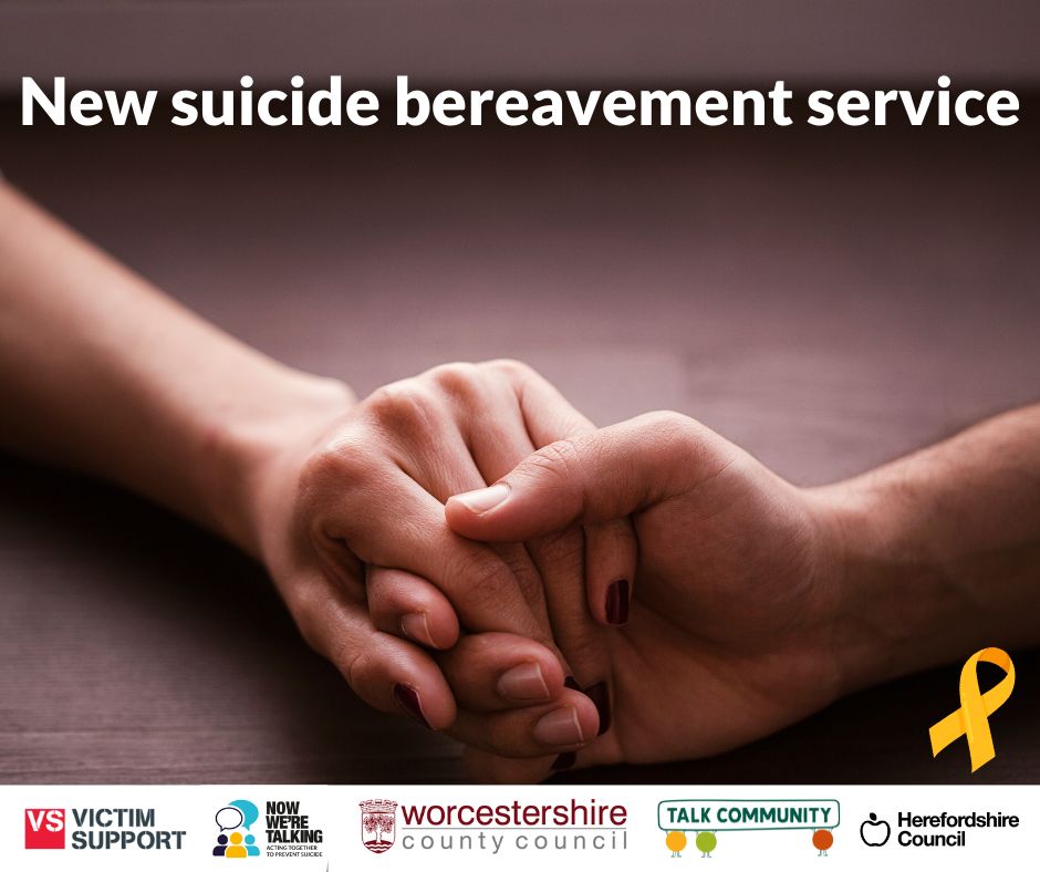 If you’ve been affected by the death of someone who took their own life, help is now available in Herefordshire.
A new suicide bereavement service is offering free and confidential practical and emotional support to anybody in the county.
orlo.uk/HfdsCouncil_OA…