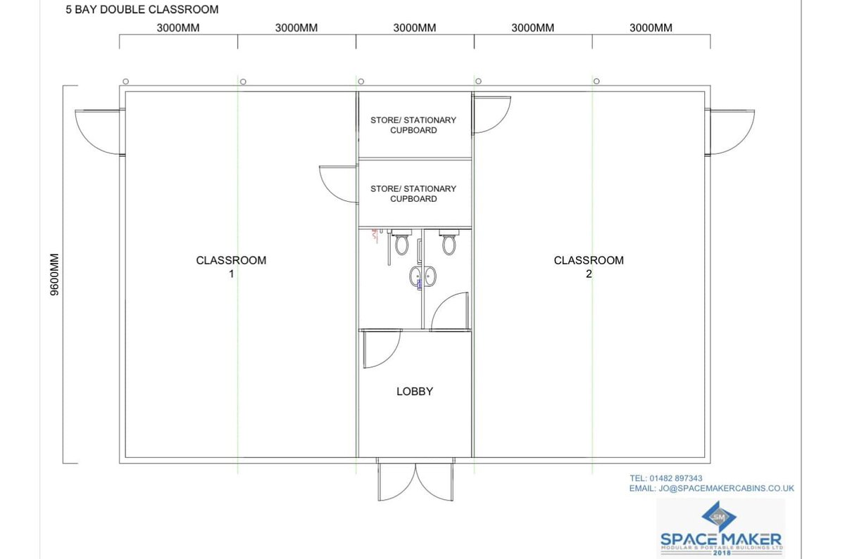SpacemakerMod's tweet image. Modular Classrooms available from £20k per bay full building regulations compliant delivery available this Autumn