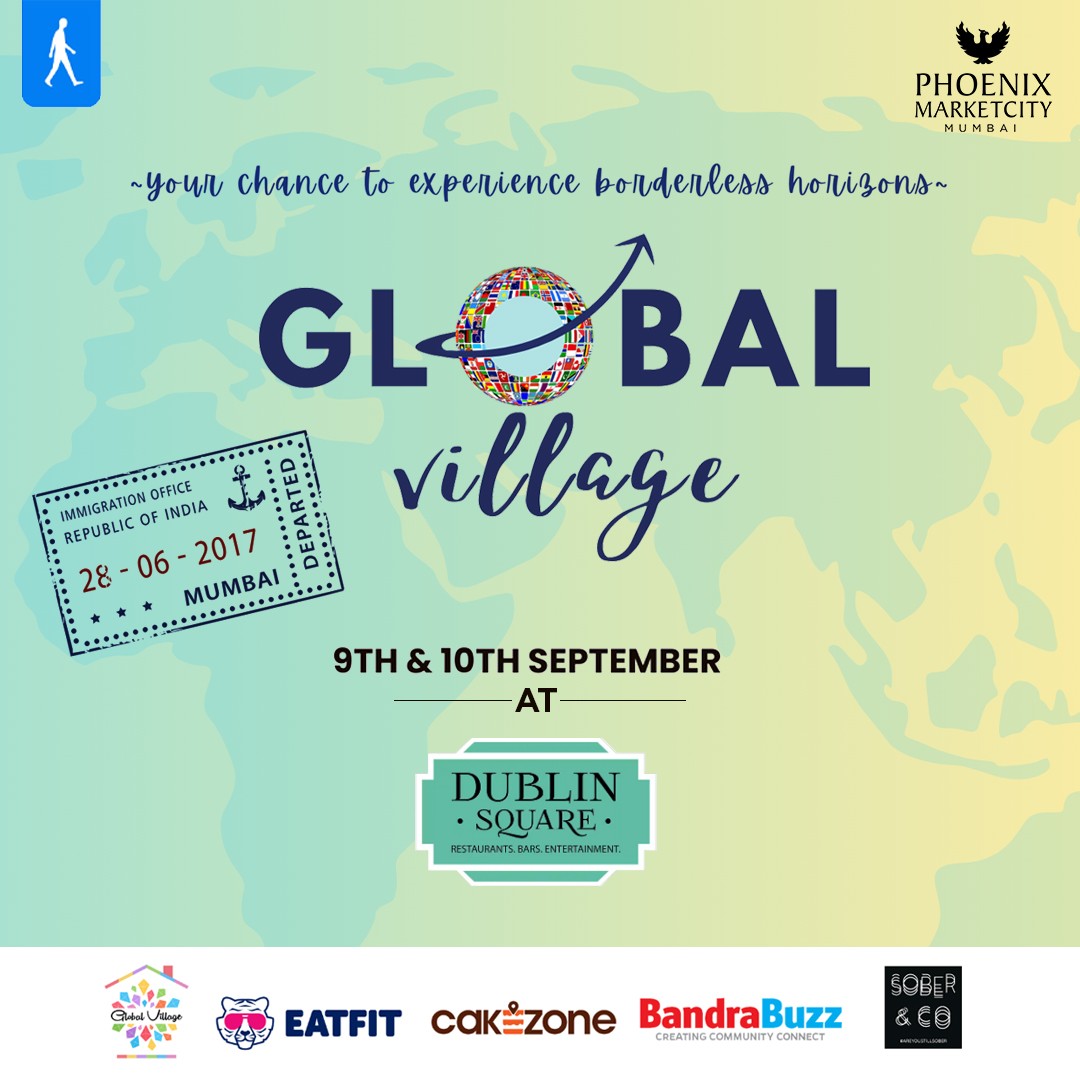 MarketcityKurla's tweet image. Get ready to Globe-trot without leaving Mumbai! Join us at Global Village 23, Explore the world in a day, right here at #DublinSqaure! 

Mark the dates and visit Global Village 23 at #PhoenixMarketcity, where cultures collide, music &amp;amp; dance groove, and flavours explode! See you!