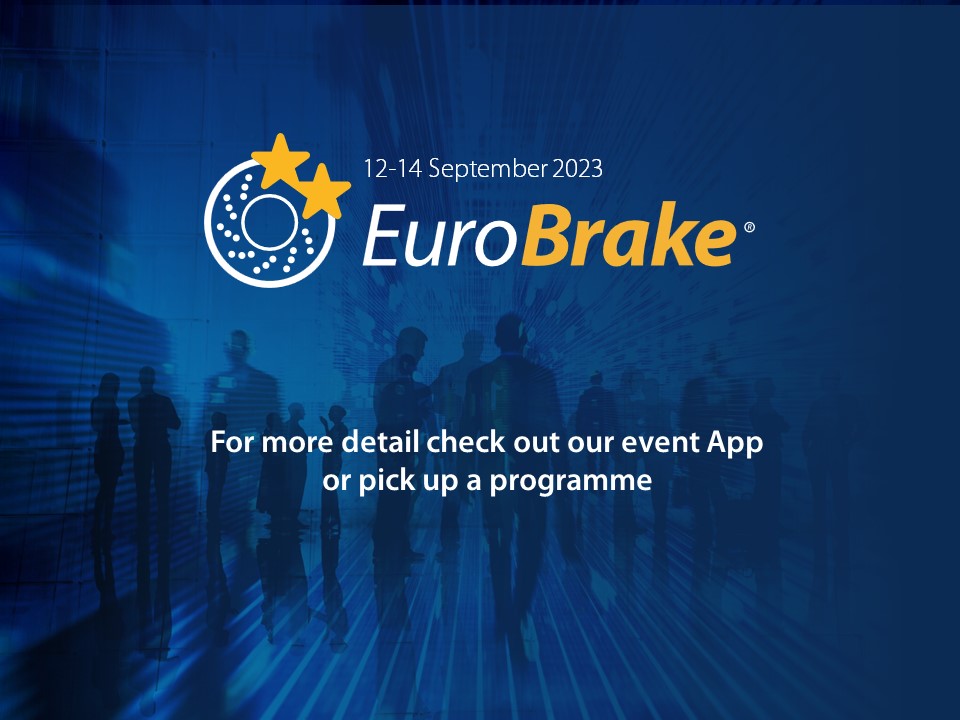 FISITA (@fisitahq) on Twitter photo 📌 Thurs 14 Sept, our last day of #EuroBrake sees our Global Trends Panel moderated by FISITA CEO <a href="/CMasonFISITA/">Chris Mason FIMI</a>. Join us for the final day filled with more technical presentations & great industry discussion.
👉 Download our event App to connect with those attending this year! 📌 Thurs 14 Sept, our last day of #EuroBrake sees our Global Trends Panel moderated by FISITA CEO <a href="/CMasonFISITA/">Chris Mason FIMI</a>. Join us for the final day filled with more technical presentations & great industry discussion.
👉 Download our event App to connect with those attending this year!