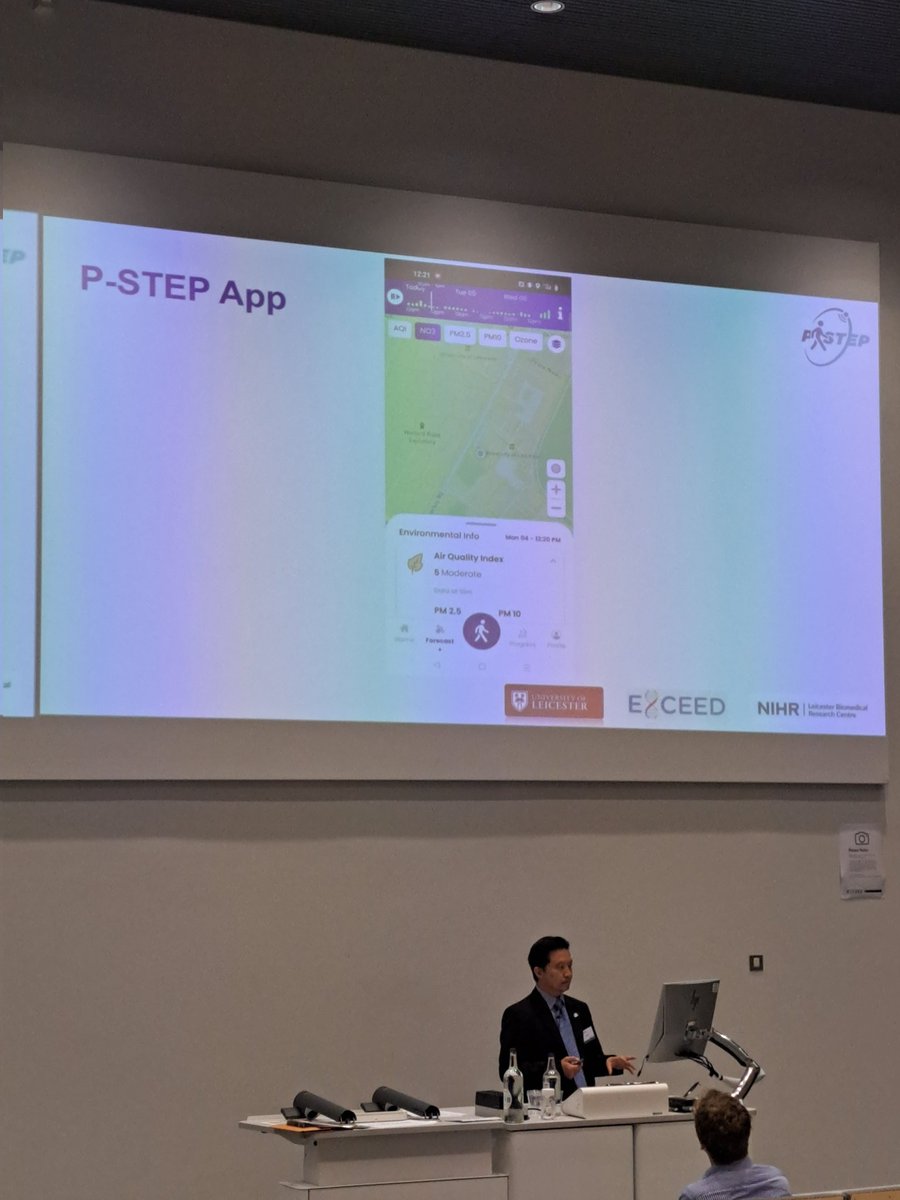 SarahAnthony94's tweet photo. Great presentation from @g_andre_ng today about @pstep_uk, at the @ExceedStudy scientific symposium. Celebrating 10 years of the EXCEED study.
#exceed10 https://t.co/iyRFwOk8WY