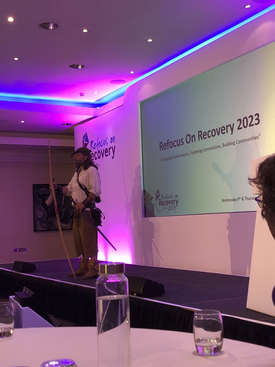 Presenting my research into Recovery approaches and social work as a poster at the Refocus on Recovery 2023 conference in Nottingham. Hosted by Robin Hood, obviously