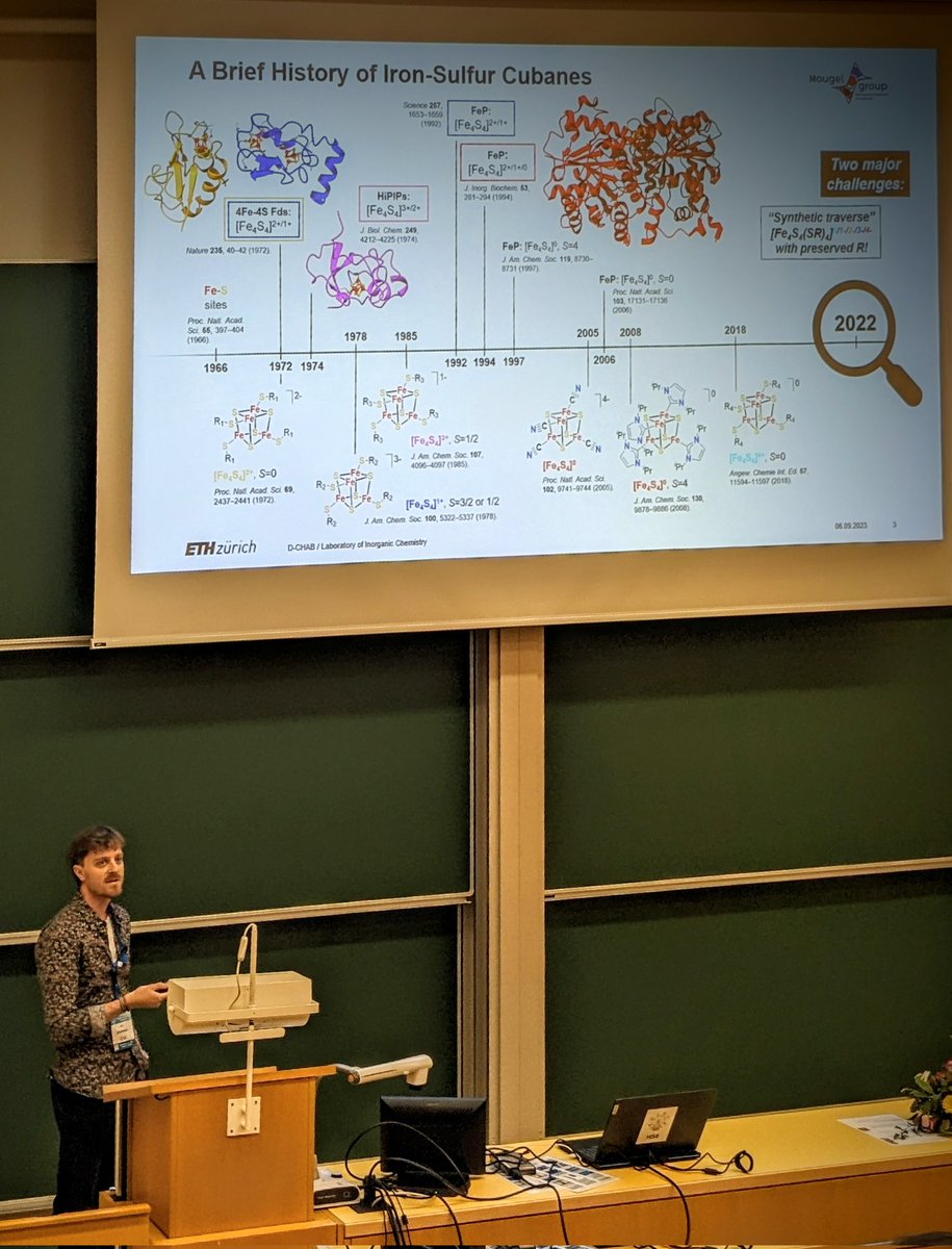 〈 Isaac | F. | Leach 〉 (@if_leach) on Twitter photo Liam Grunwald (@LG_iron57) from @_Victor_Mougel's group <a href="/ETH/">ETH Zürich</a> on the
redox chemistry of cubane-type iron-sulfur clusters
Read all about it 🗞️: pnas.org/doi/full/10.10…
a 🧵(2/3) Liam Grunwald (@LG_iron57) from @_Victor_Mougel's group <a href="/ETH/">ETH Zürich</a> on the
redox chemistry of cubane-type iron-sulfur clusters
Read all about it 🗞️: pnas.org/doi/full/10.10…
a 🧵(2/3)