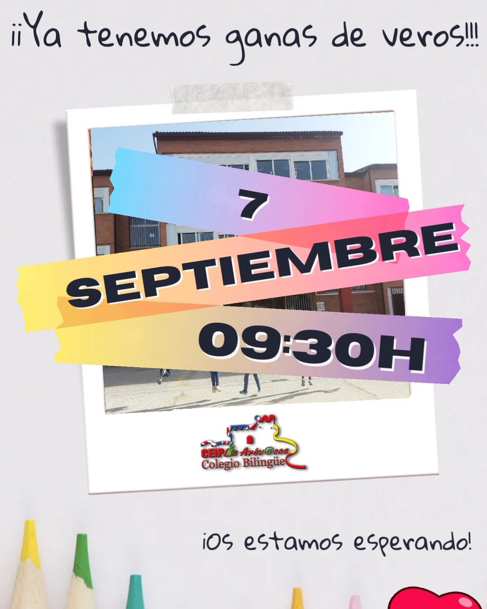 CEIP LOS ARÉVACOS tweet media