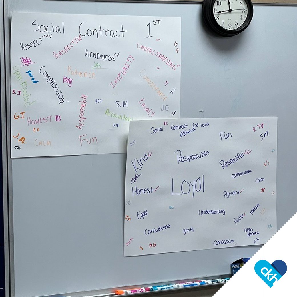 iheartckh's tweet photo. Have you built your social contract yet? Check out these awesome examples of social contracts in the classroom! Comment yours below! @HMDELEM , @sheppard_mj , @CHHSTyler https://t.co/QhWjAzQcP4