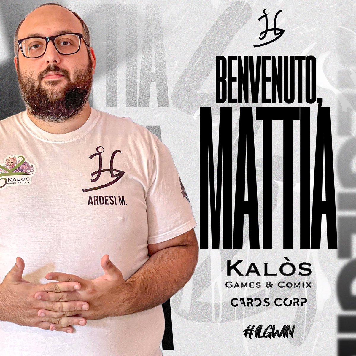 Mamma ragazzi, penso che lui sia a mani basse il best amico. Il nostro Tia.

Benvenuto, Mattia Ardesi!

RUOLO: Player 

Sponsored by:
🇮🇹 @kalosgamescomix
🇮🇹 <a href="/cardscorp/">Darin Petty</a>
Powered by:
↗️ @mseventi_yugi

#ILGWIN

#roster #esport #yugioh #darkmagician #lol #csgo #dota2 #valorant