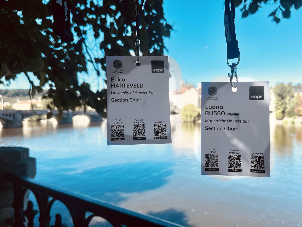 ECPR_AffPol (@ecpr_affpol) on Twitter photo It’s a wrap! In this #ecprgc23 we had eight great panels, about 30 amazing papers, tons of inspiring discussion! A big thanks to all participants from the section chairs <a href="/EelcoHarteveld/">Eelco Harteveld</a> <a href="/LuanaRusso_UM/">Luana Russo 🇮🇹🇧🇪🇳🇱</a>
See you in Dublin next year <a href="/ECPR/">European Consortium for Political Research</a> with another General Conferece! It’s a wrap! In this #ecprgc23 we had eight great panels, about 30 amazing papers, tons of inspiring discussion! A big thanks to all participants from the section chairs <a href="/EelcoHarteveld/">Eelco Harteveld</a> <a href="/LuanaRusso_UM/">Luana Russo 🇮🇹🇧🇪🇳🇱</a>
See you in Dublin next year <a href="/ECPR/">European Consortium for Political Research</a> with another General Conferece!
