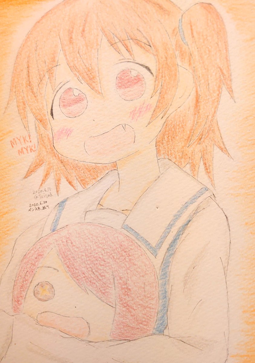 #妹の日 
意外と描いてた 