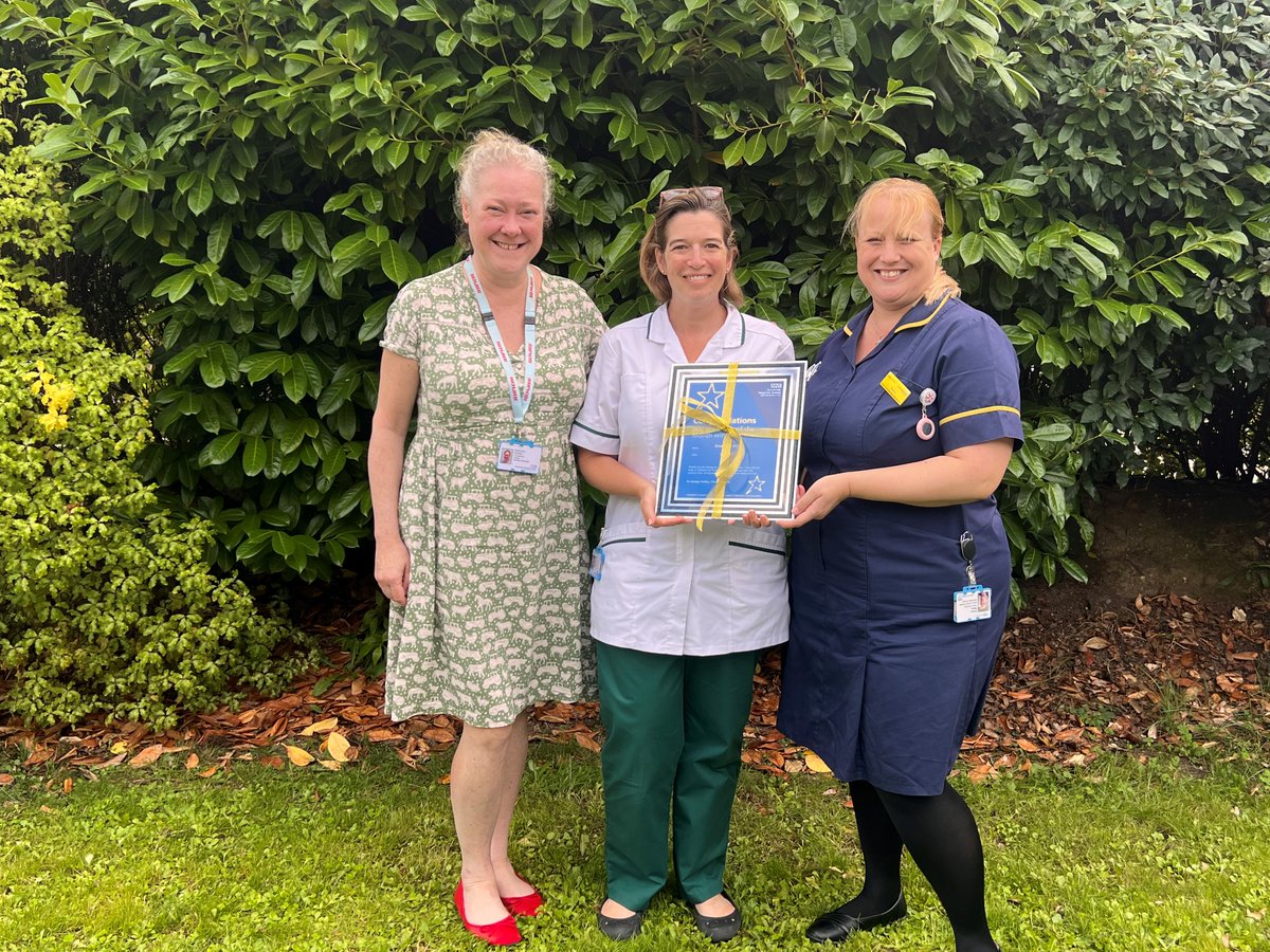 ⭐️Amanda Cornish, Occupational Therapist, is our July Star of the Month⭐ ️ Amanda was nominated for her commitment to supporting the care of neurorehabilitation patients by organising a voluntary community day to create a tranquil outdoor area. bit.ly/3r3WfjI