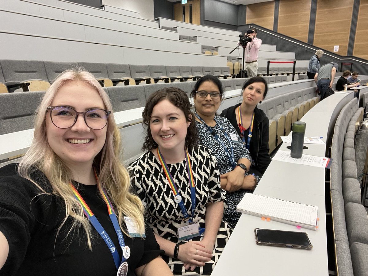 LeicesterCTU's tweet photo. UoL &amp; LCTU staff attending the #Exceed10 scientific symposium at Sir Bob Burgess building, @uniofleicester A well organised &amp; super informative symposium covering research on various long-term conditions using @ExceedStudy  data
@NiamhQuann @HRGilbert01 @ClaireLSmith_ https://t.co/6DW1dPttB1