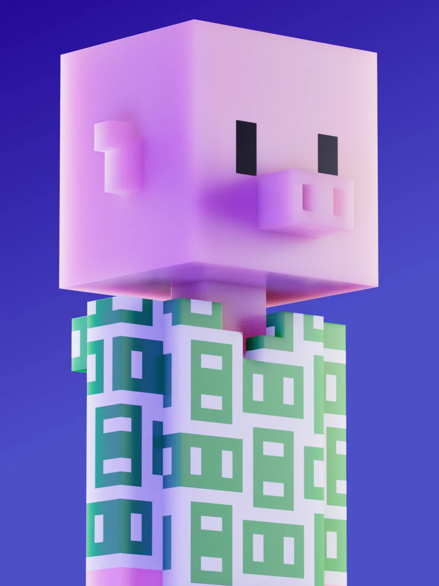trios333335718's tweet photo. A BIG Friday GM Oink to everyone! 🐷
@MeebitsNFTs
#meebin https://t.co/RgrVfhEJ9u