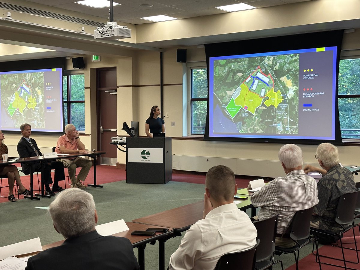 The Bainbridge Development Corp is developing more than 1,100 acres on the retired Naval Facility. Great economic development and opportunity for the County.
