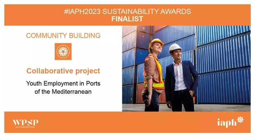 🤩 Support 'YEP MED' project project win the prestigious ⚓️🚢 'World Ports Sustainability Awards' under the "Community Building" category

🗳Cast your votes NOW and no later than September, 24th: sustainableworldports.org/iaph2023-susta…

💪Every click matters

<a href="/PortsHarbors/">Ports&Harbors</a>