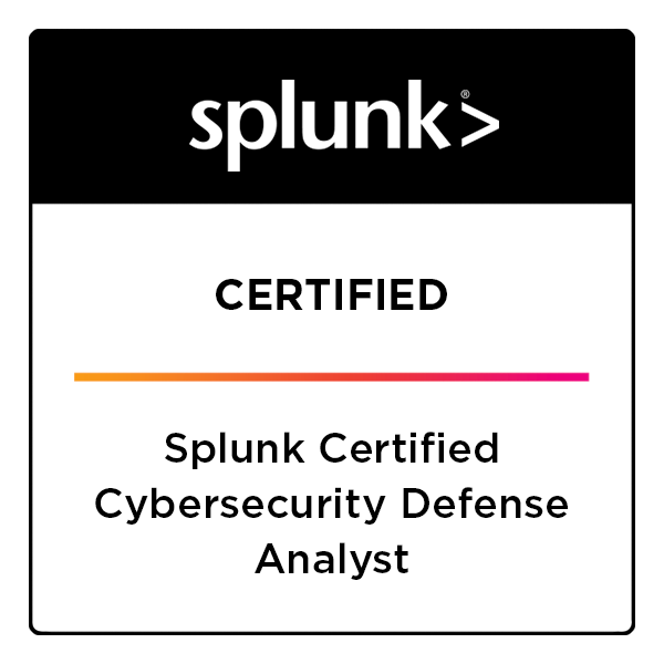 UnkleAyo's tweet photo. If you know any:

▪ Cybersecurity professional
▪ SOC analyst

that's looking to belt another certification.
This $130 USD Splunk Certified Cybersecurity Defense Certification is currently FREE and it won't be for long. 

Exam details:

Level: Intermediate
Prerequisites: None
Length: 75 minutes*
Format: 60 multiple choice questions*

You can check out other details here:
https://t.co/HQS6zOi6lY