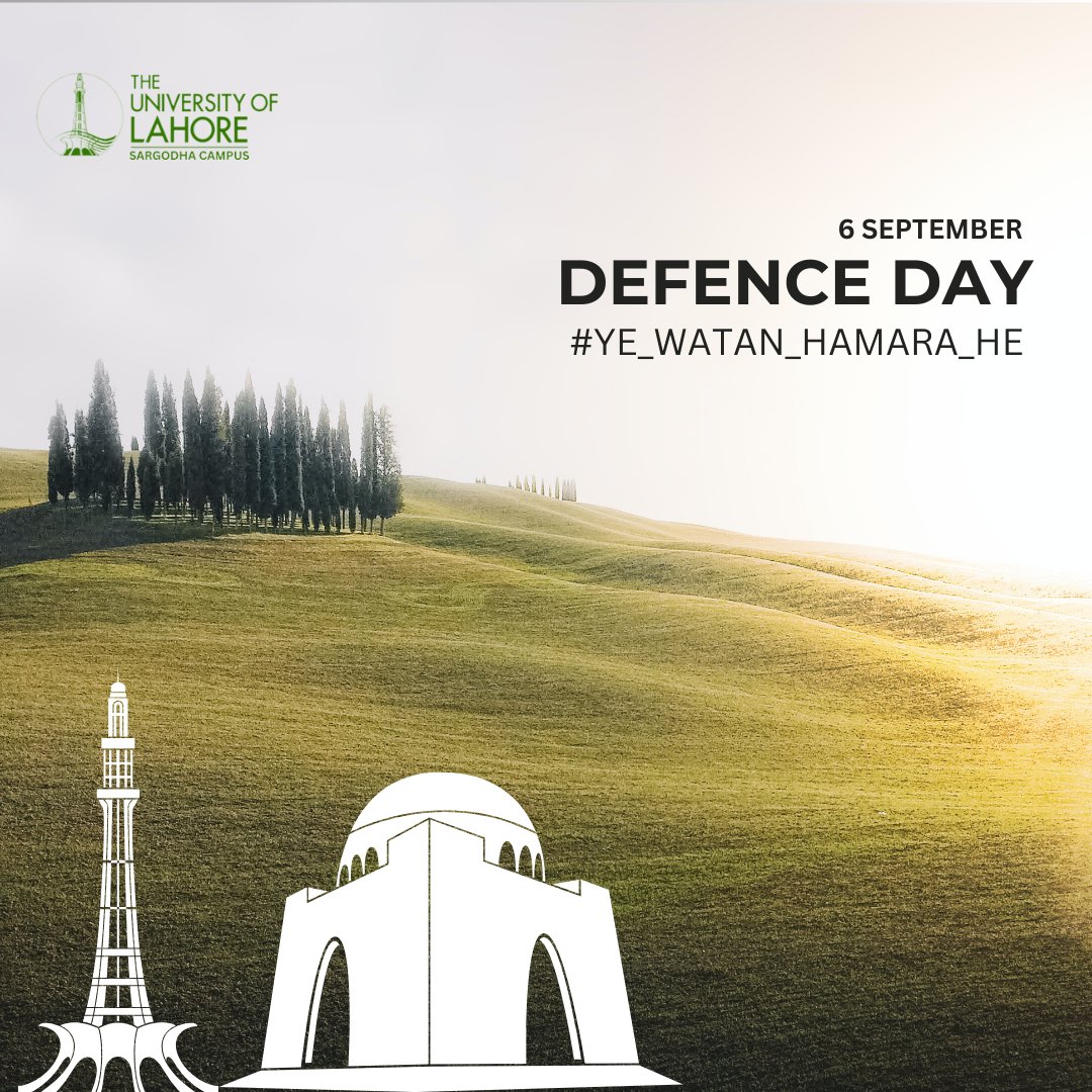 AbdullahN84684's tweet photo. #UniversityOfLahore #Team_UOLS #SMC_UOL_SGD #ya_watan_hamara_hai #UOLSargodhaAdmission #6September #Lahore #Unbelievable #Islamabad https://t.co/z4tlre2WWT