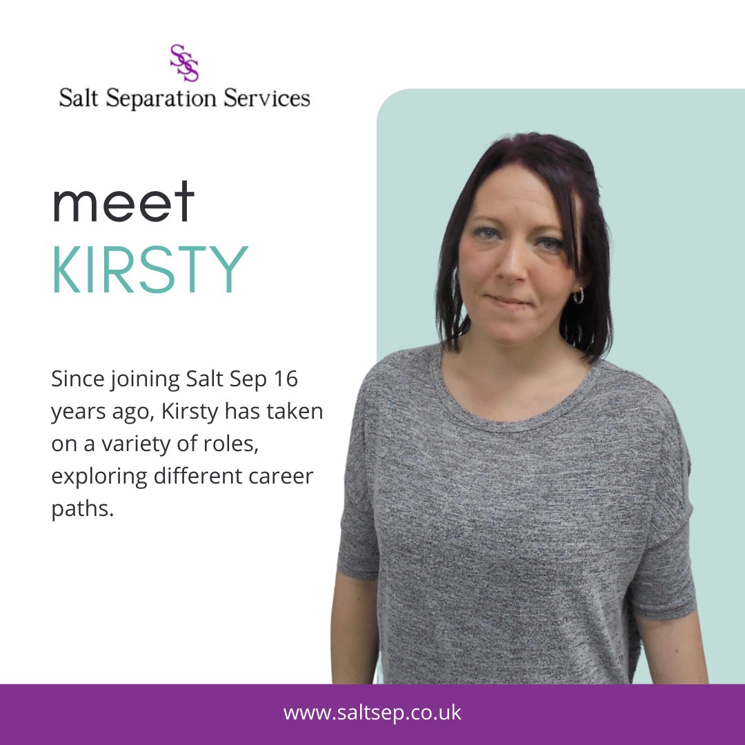 SaltSep's tweet photo. Meet Kirsty, our Finance Operations Associate.

Kirsty joined us 16 years ago and has taken on a variety of roles while working at Salt Sep.

Find out more about her on our website:

https://t.co/vupUODaQV0

#meettheteam #reverseosmosis https://t.co/4uU7YofFPd