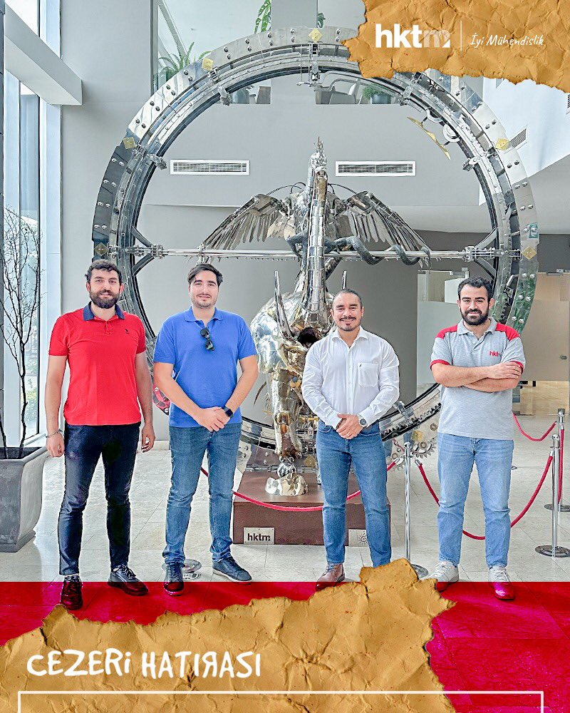 hktm1998's tweet photo. Plastik enjeksiyon robotlarımızın Meksika distribütörü olan PRIVARSA firmasının şirketimize gerçekleştirmiş oldukları değerli ziyaret için teşekkür ederiz.🌟
#Privarsa #PlastikEnjeksiyon #CezeriHatırası
#MotionControlTechnologies #İyiMühendislik https://t.co/qWZmxMZ1D5