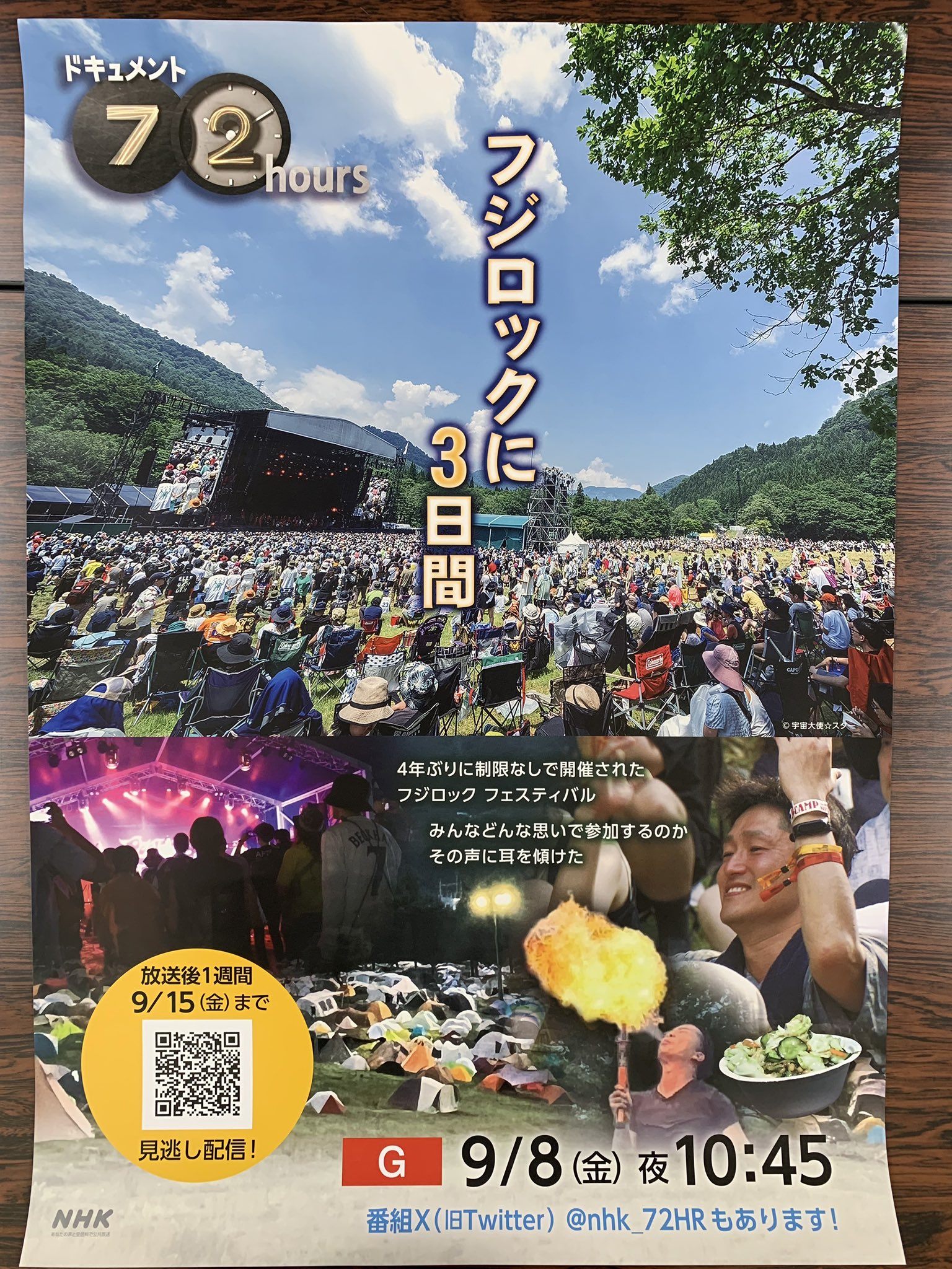 【希少】FUJIROCKERS FUJI ROCK FESTIVAL ポスター FUJI ROCK FESTIVAL '25 🌱 DAY 1 🌱 HYUKOH & SUNSET