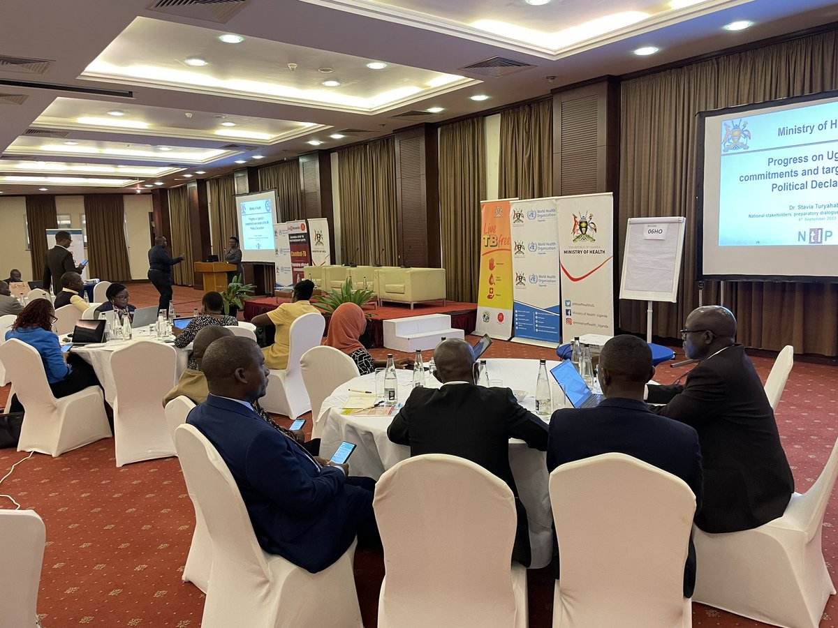 National TB stakeholders dialogue meeting <a href="/StopTB/">Stop TB Partnership</a>|<a href="/kampalaserena/">kampalaserenahotel</a>|<a href="/MinofHealthUG/">Ministry of Health- Uganda</a>|<a href="/WHO/">World Health Organization (WHO)</a> #Uganda
