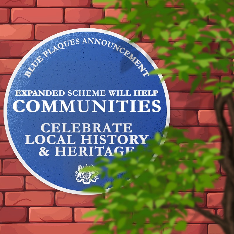 DCMS's tweet photo. Blue Plaques could be coming to a street near you! 👀🔵

People across England will be able to celebrate local historical figures under a proposed expansion of London's official blue plaques scheme!

Read more 👇