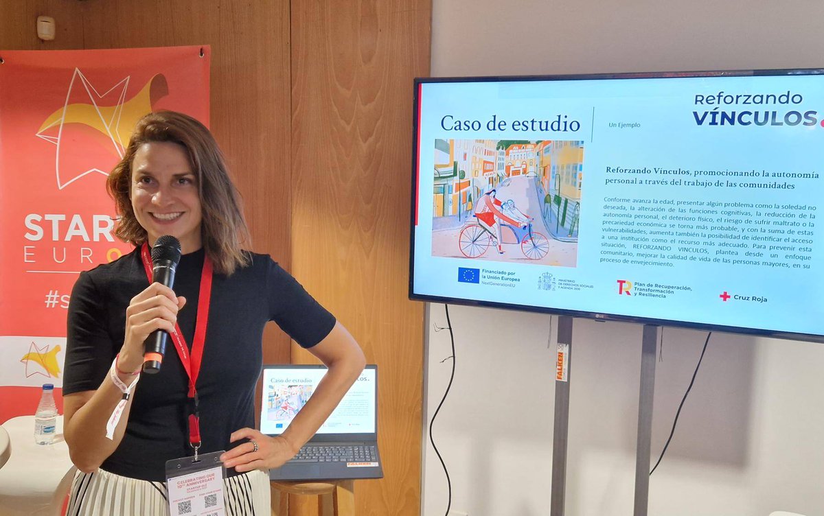 Tecsos's tweet photo. Este año volvemos a participar en @StartupOle
Y estamos encantad@s de poder compartir nuestra experiencia junto a más de 1000 startups de Tecnología Social.
#tecnologiasocial #tecsos #startupole #fundaciontecsos https://t.co/UxIzLzP4si