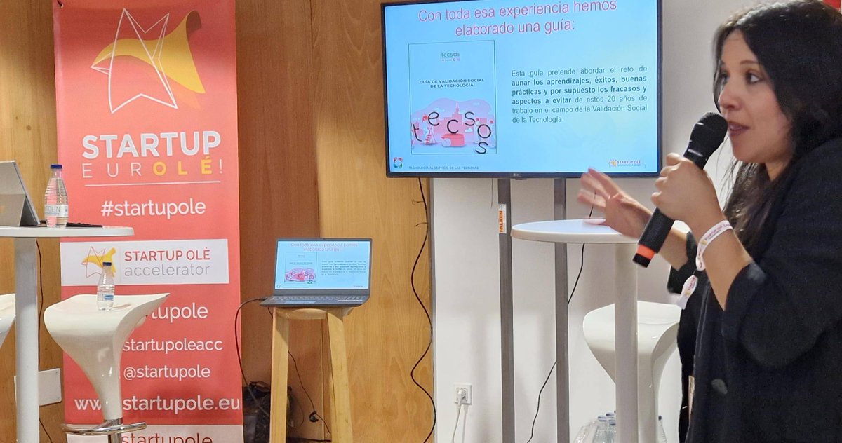 Tecsos's tweet photo. Este año volvemos a participar en @StartupOle
Y estamos encantad@s de poder compartir nuestra experiencia junto a más de 1000 startups de Tecnología Social.
#tecnologiasocial #tecsos #startupole #fundaciontecsos https://t.co/UxIzLzP4si