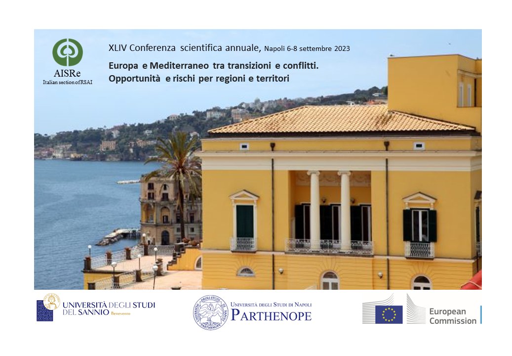 Oggi pomeriggio discutiamo di #areeinterne/periferiche e di coesione territoriale ad #AISRe2023 nella sessione dedicata (S0.05), *organizzata dal @GSSISocialSci  (insieme a @afaggian & @GiuliaUrso4)*,
partendo dai numerosi contributi che saranno presentati.

👇👇