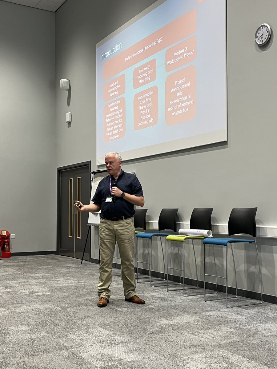 DMS_MilMed's tweet photo. Day 2 at the #DMSFLC23 has got off to a flying start as we heard from Ian Corrie and Lt Col Sue Pope. 

An insightful morning ahead for the 2023 cohort of #DMS Future Leaders!

#FutureDMS #FLC23 https://t.co/SKXBz96P0K