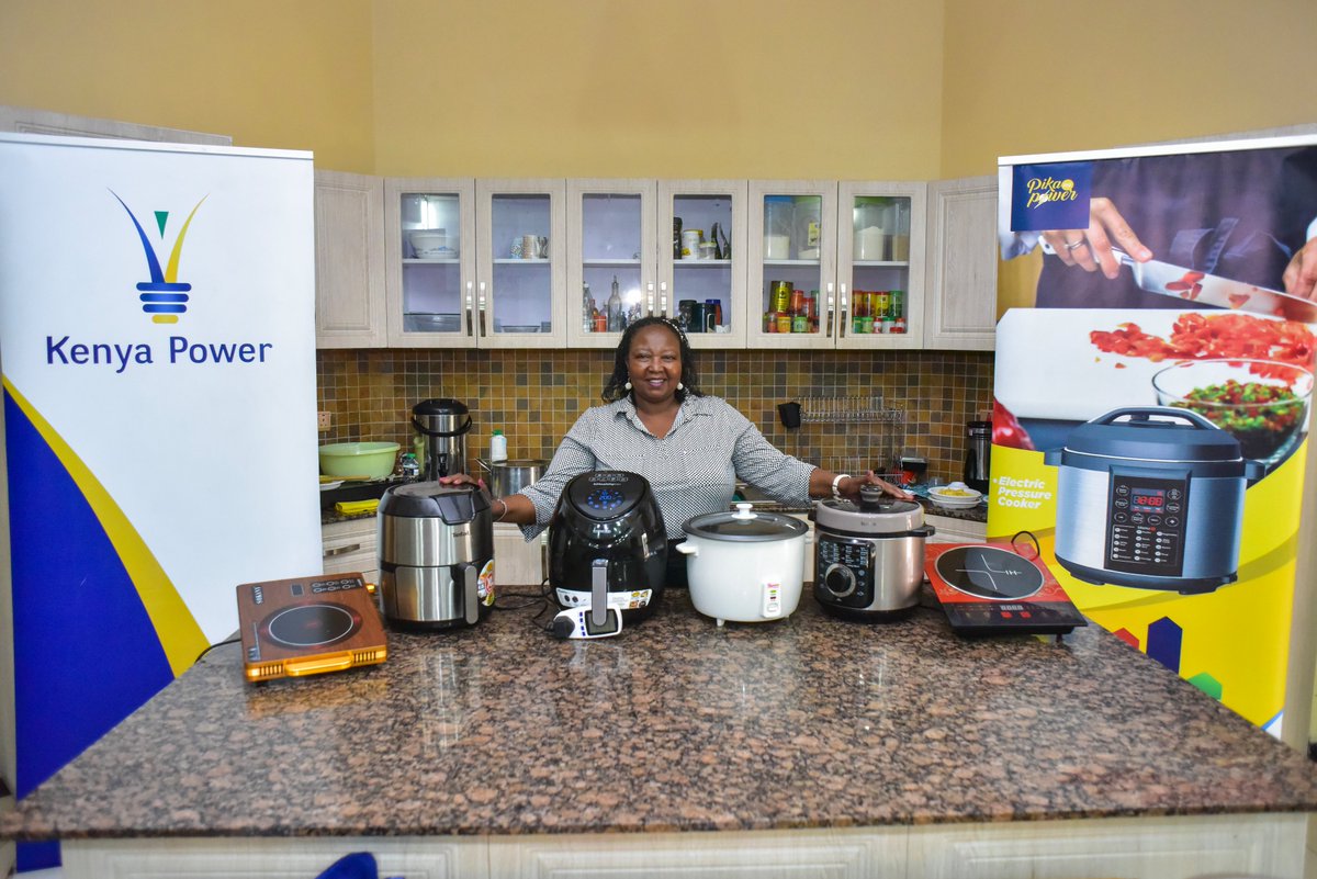 KenyaPower's tweet photo. 1/ Through Kenya Power’s Pika na Power initiative, the company actively promotes electric cooking (e-cooking) with the emergence of energy-efficient technologies in the market. https://t.co/LN5cpUq6lv