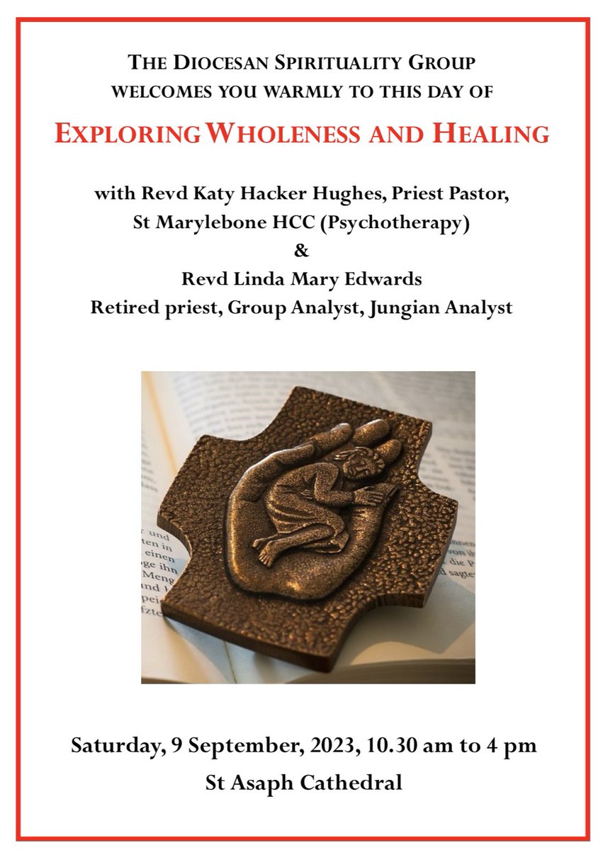 Looking forward to being with <a href="/StAsaphCath/">St Asaph Cathedral</a> in beautiful Cymru this weekend. <a href="/bishopSarahM/">BishopSarah</a> @StAsaphDiocese