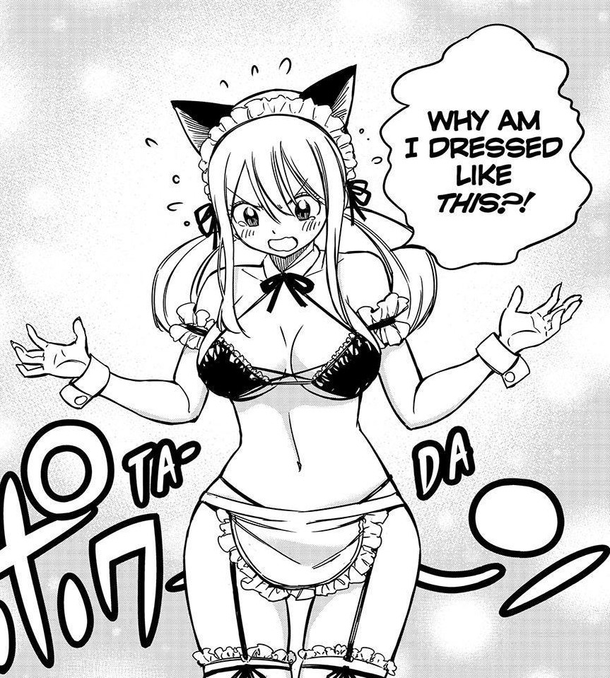 Evildeadfan102's tweet photo. Fairy Tail 100 Years Quest Chapter 141 Lucy Heartfilia set.
I know most of these pics are Brandish in Lucy's body but yeah.
#fairytail #fairytail100yearsquest #chapter141 #manga #lucyheartfilia https://t.co/eWA1lBWLYU